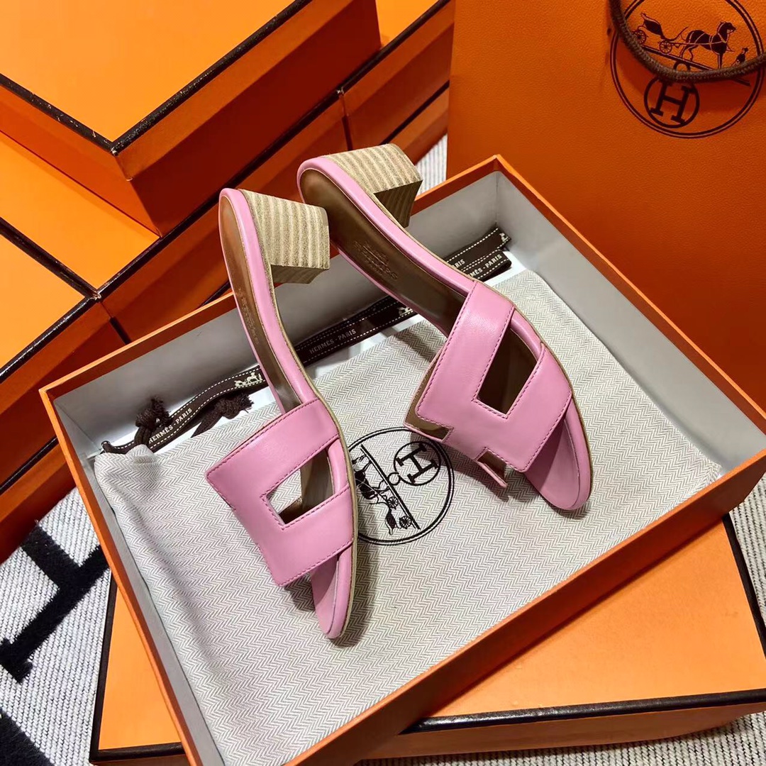 에르메스 올수공 오아시스 슬리퍼 샌들 스위프트 21